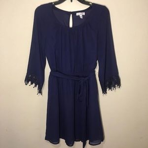 Navy dress from belk